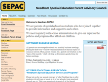 Tablet Screenshot of needhamsepac.org